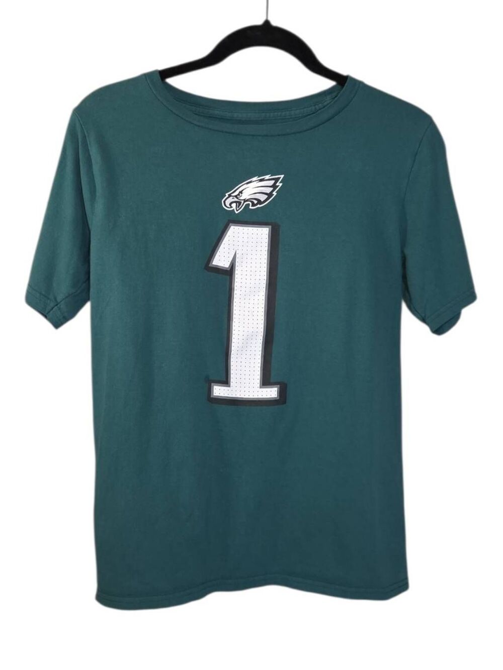 Nike Philadelphia Eagles Jalen Hurts #1 Shirt Youth Large 14/16 Green Tee